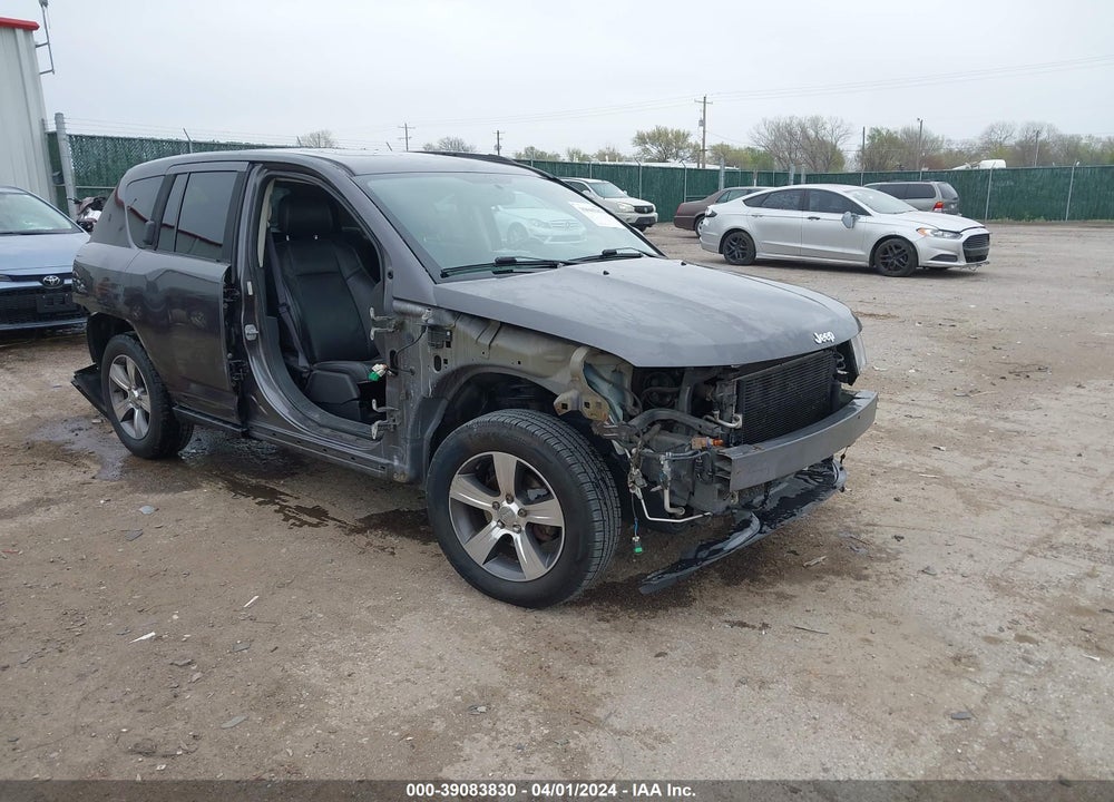 2016 JEEP COMPASS HIGH ALTITUDE EDITION VIN: 1C4NJDEB2GD596610