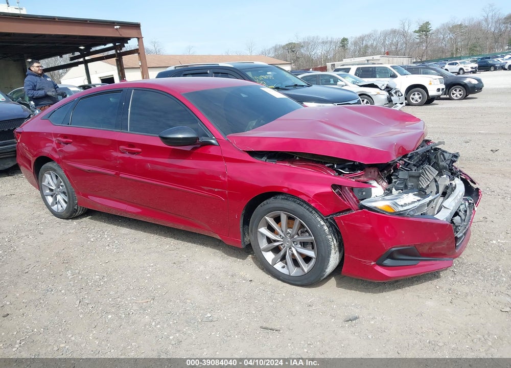 2021 HONDA ACCORD LX VIN: 1HGCV1F16MA014636