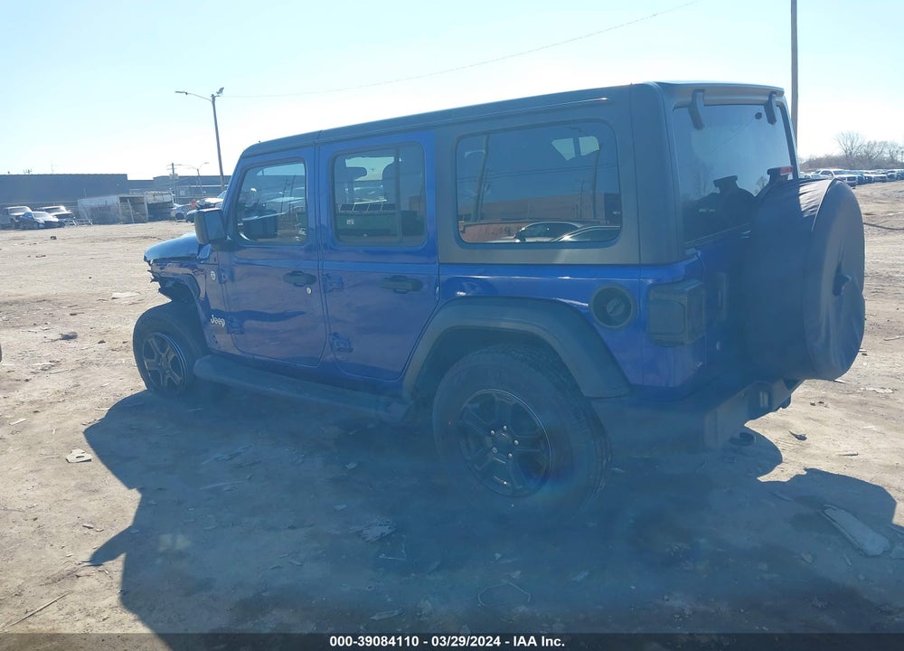 2018 JEEP WRANGLER UNLIMITED SPORT S 4X4 VIN: 1C4HJXDG2JW233957