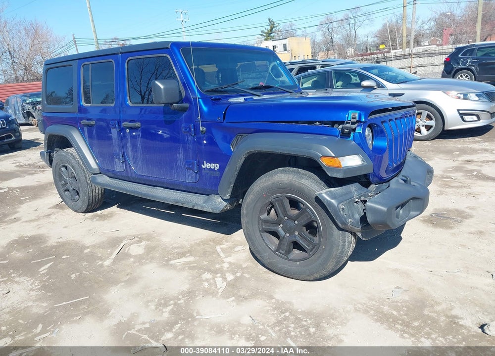 2018 JEEP WRANGLER UNLIMITED SPORT S 4X4 VIN: 1C4HJXDG2JW233957