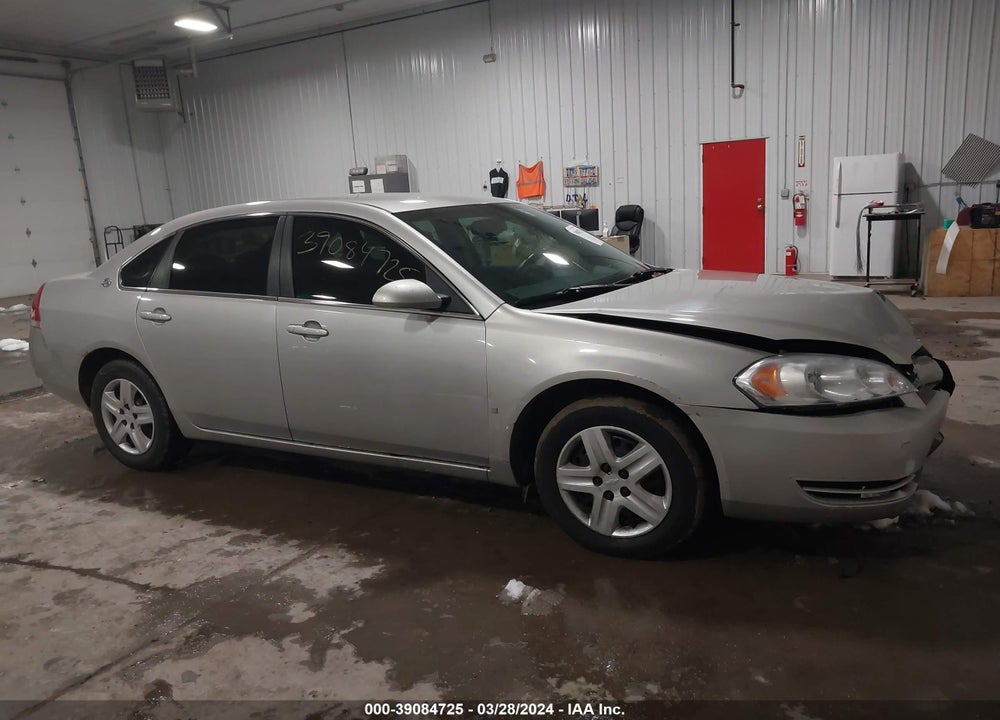 2008 CHEVROLET IMPALA LS VIN: 2G1WB58K281345031