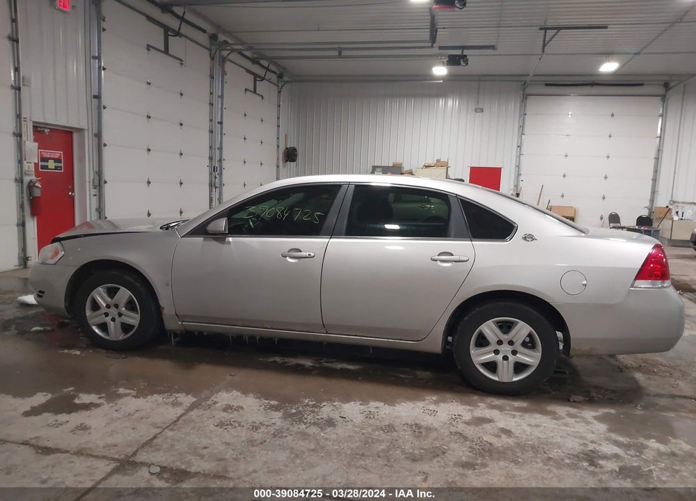 2008 CHEVROLET IMPALA LS VIN: 2G1WB58K281345031