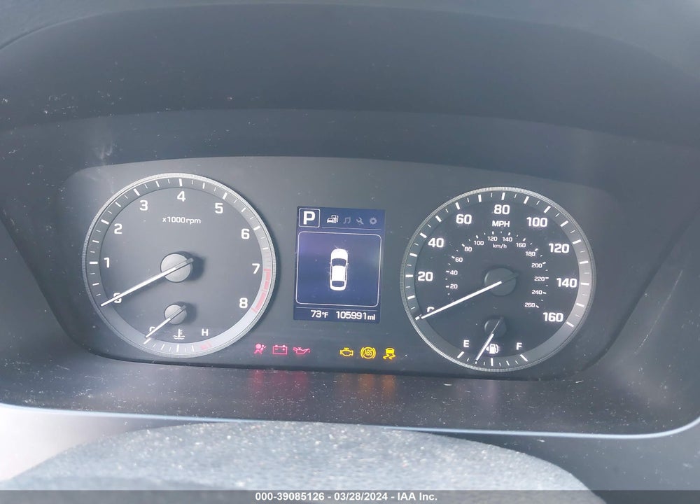 2017 HYUNDAI SONATA VIN: 5NPE24AFXHH493307