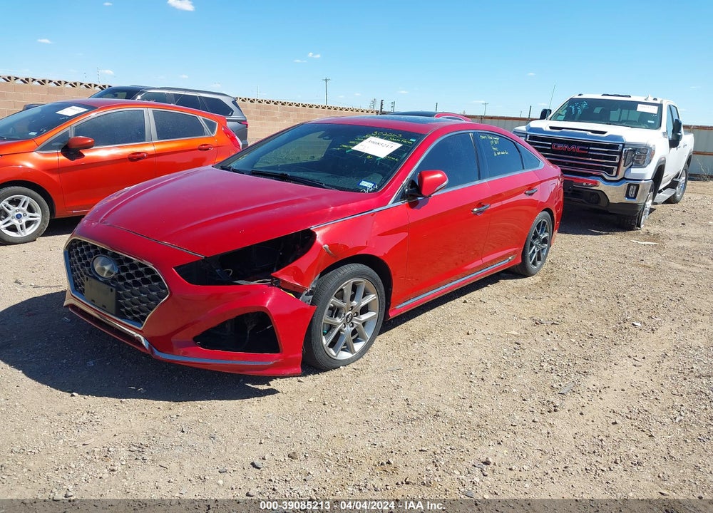 2018 HYUNDAI SONATA LIMITED 2.0T VIN: 5NPE34AB6JH679488