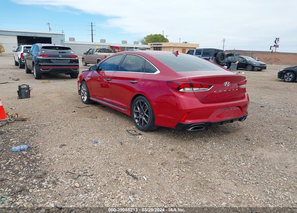 2018 HYUNDAI SONATA LIMITED 2.0T VIN: 5NPE34AB6JH679488