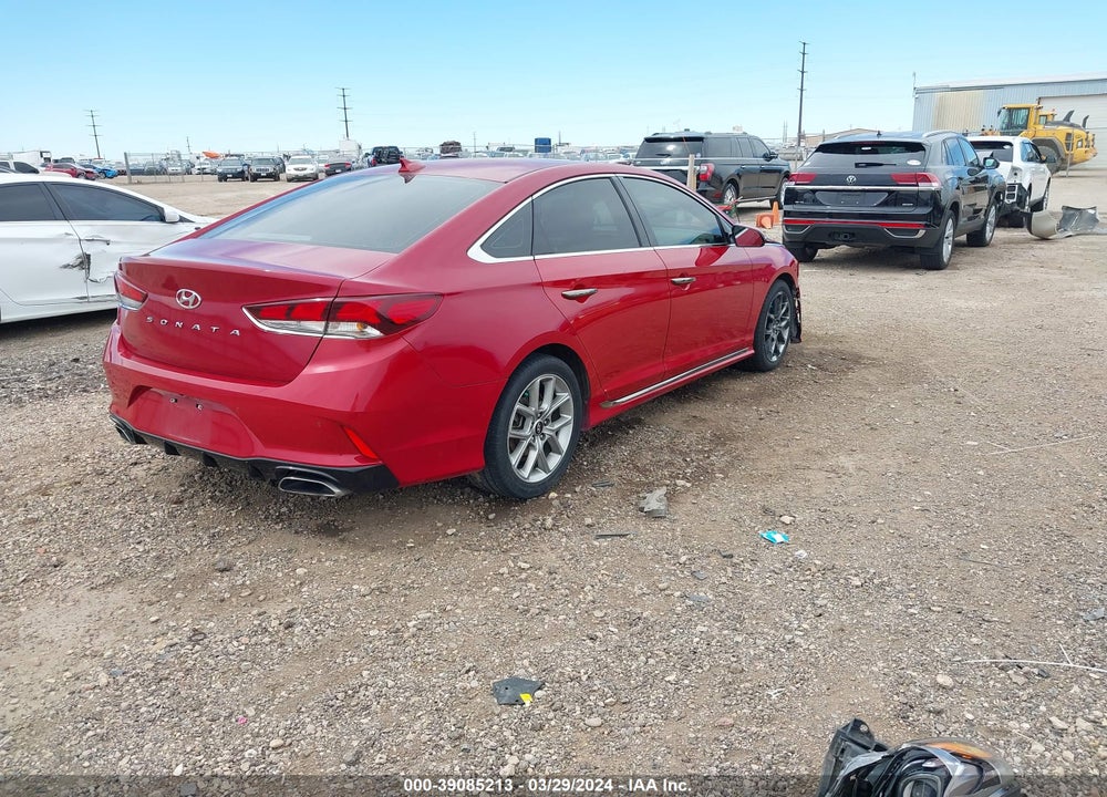 2018 HYUNDAI SONATA LIMITED 2.0T VIN: 5NPE34AB6JH679488