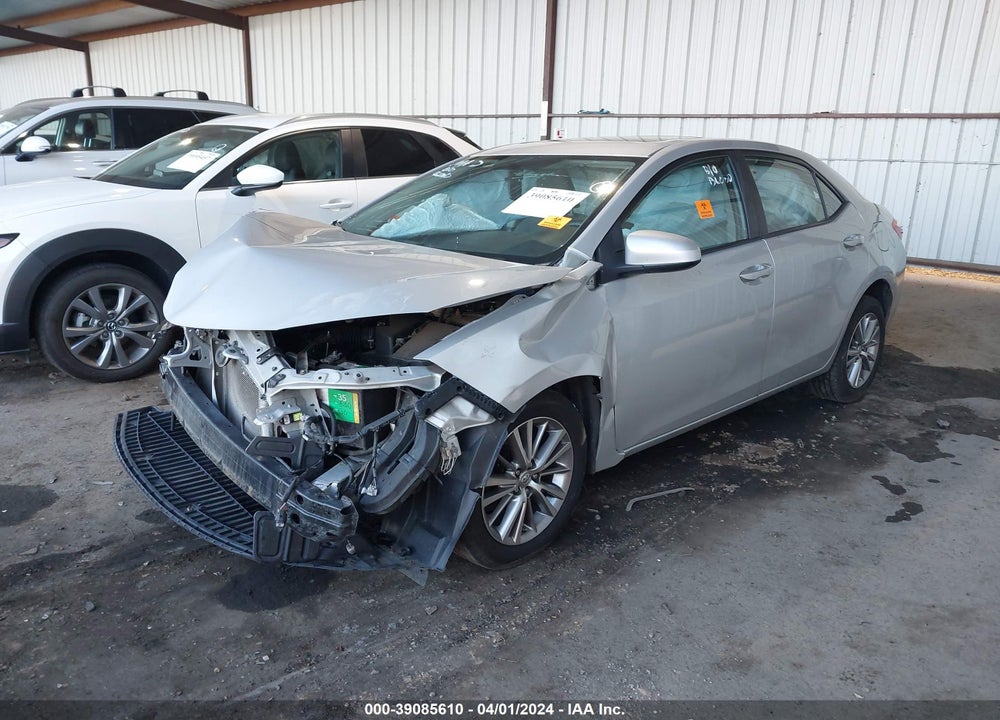 2014 TOYOTA COROLLA LE PLUS VIN: 2T1BURHE0EC135316