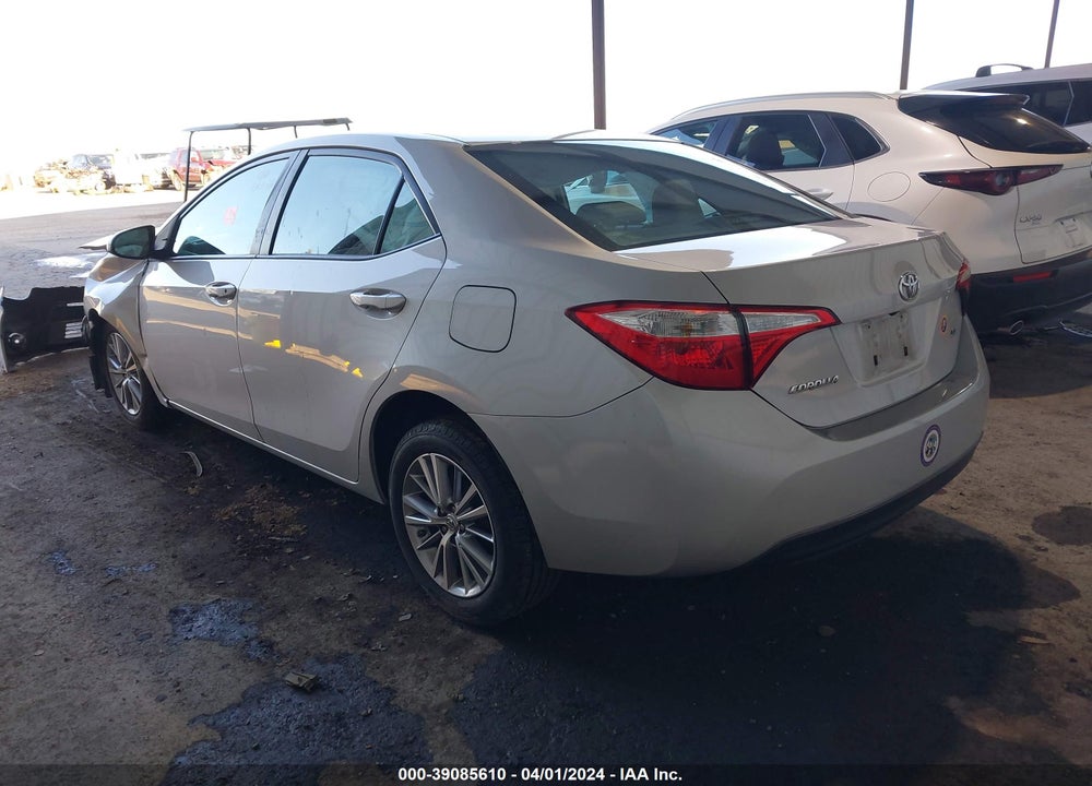 2014 TOYOTA COROLLA LE PLUS VIN: 2T1BURHE0EC135316