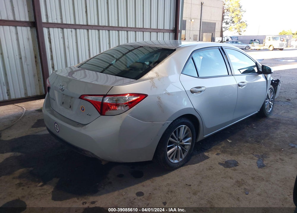 2014 TOYOTA COROLLA LE PLUS VIN: 2T1BURHE0EC135316