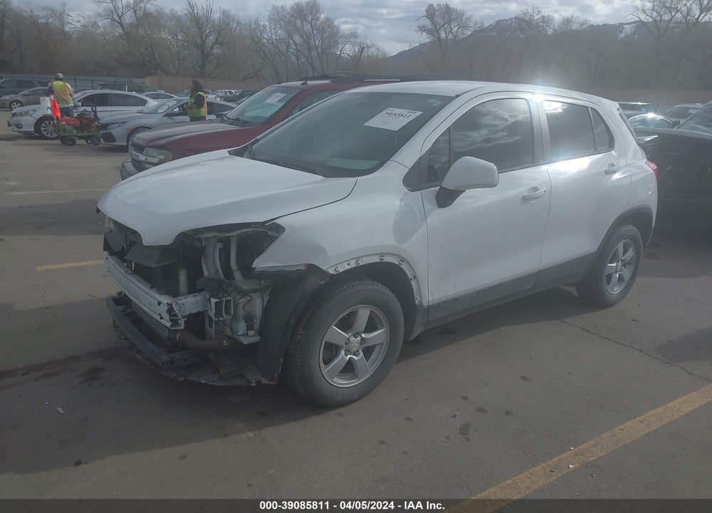 2016 CHEVROLET TRAX 1LS VIN: 3GNCJNSB5GL182904