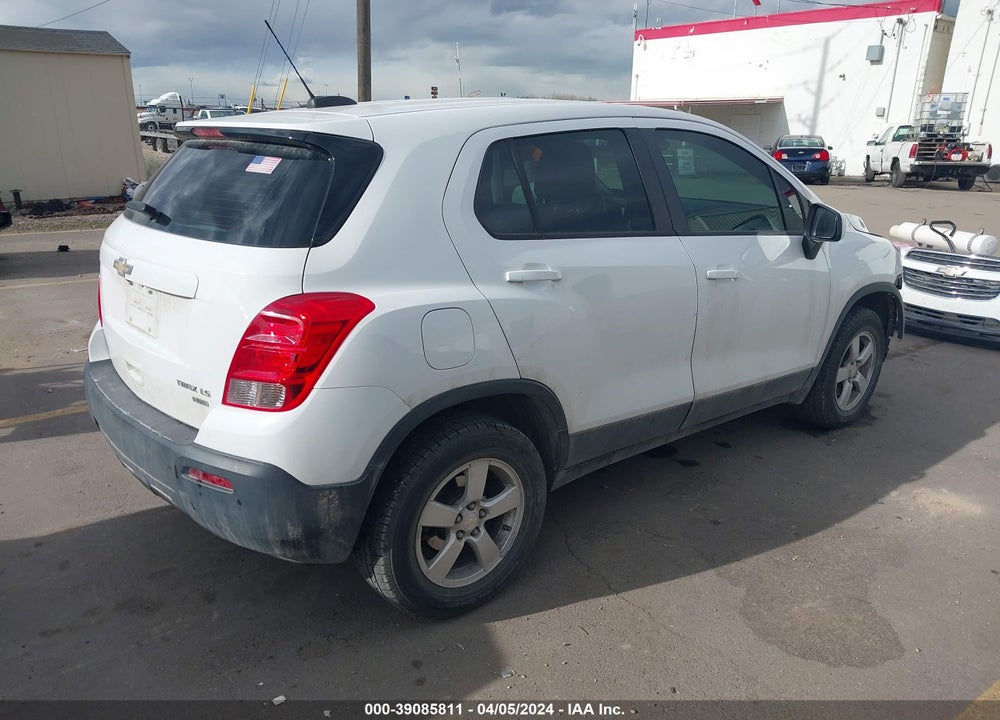 2016 CHEVROLET TRAX 1LS VIN: 3GNCJNSB5GL182904