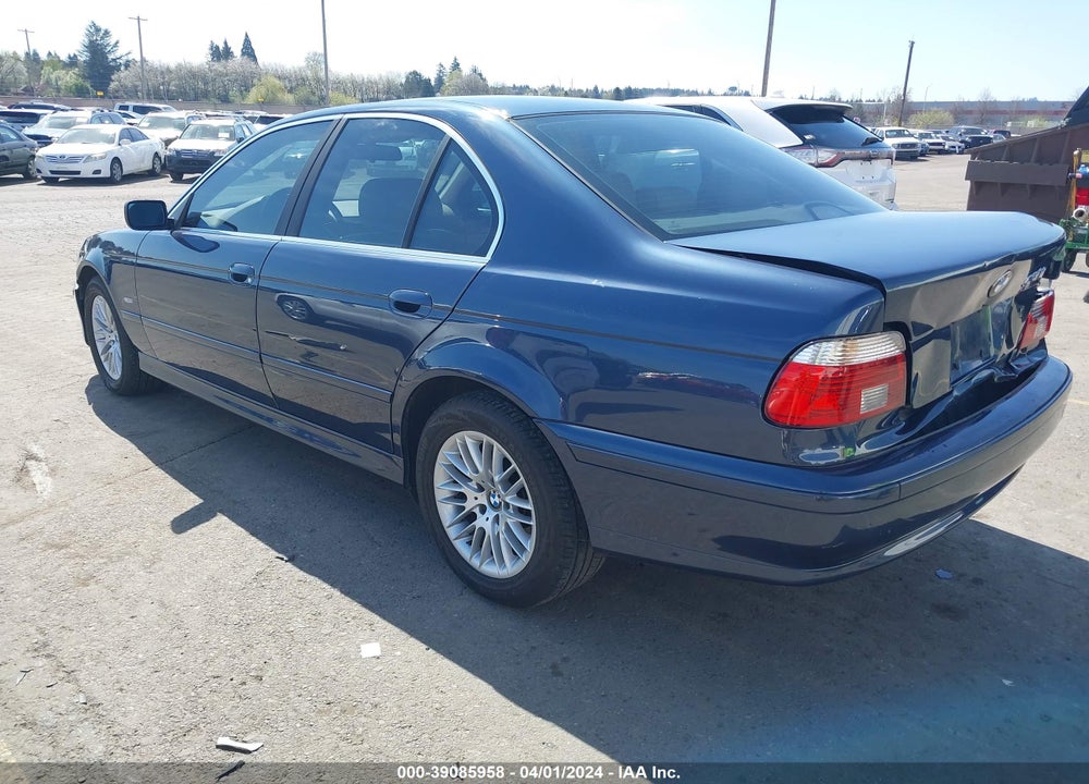 2002 BMW 530IA VIN: WBADT63422CH85410