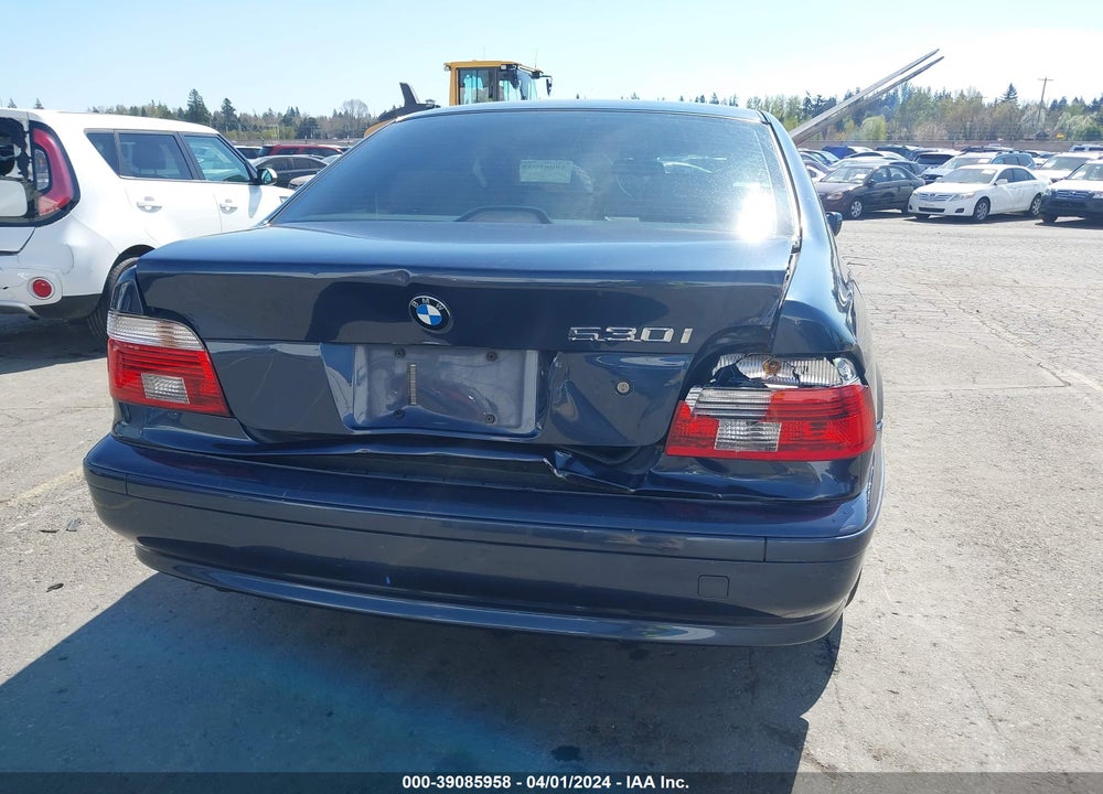 2002 BMW 530IA VIN: WBADT63422CH85410