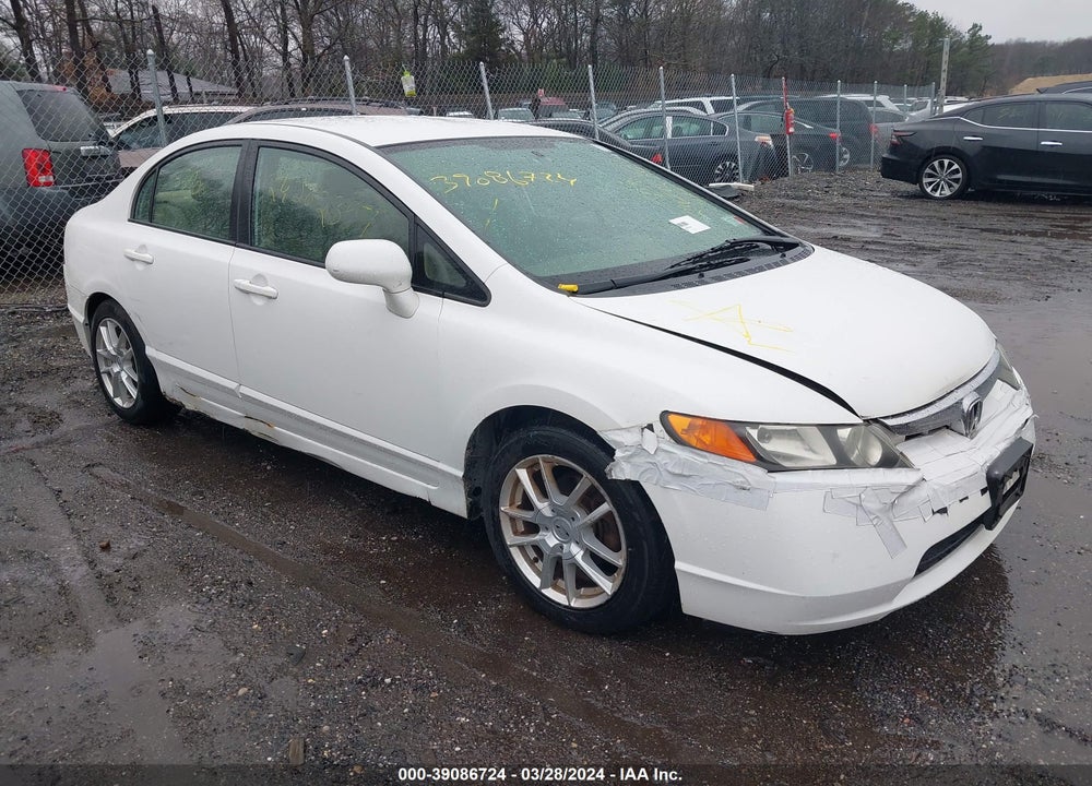 2007 HONDA CIVIC LX VIN: 2HGFA16517H307815