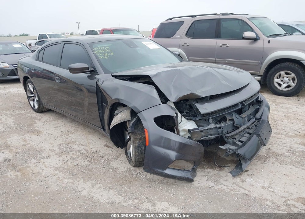 2015 DODGE CHARGER ROAD/TRACK VIN: 2C3CDXCT3FH925638