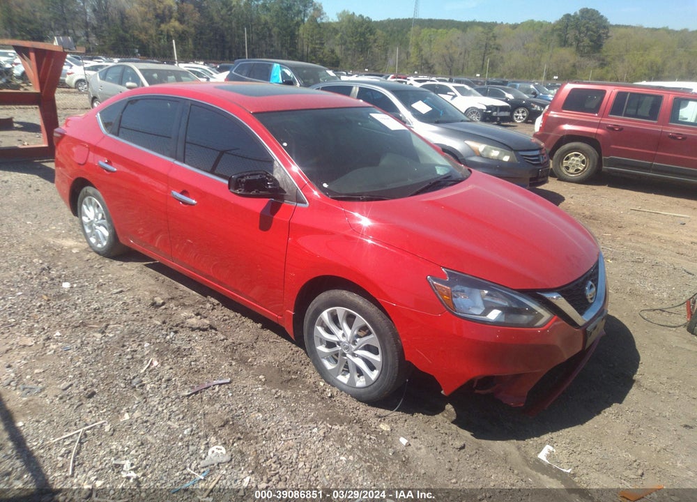 2017 NISSAN SENTRA SV VIN: 3N1AB7AP8HY398288