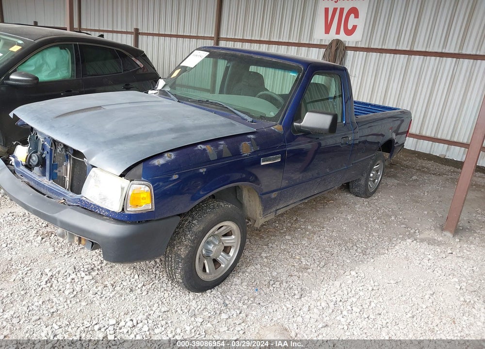 2008 FORD RANGER XL/XLT VIN: 1FTYR10D38PA26595