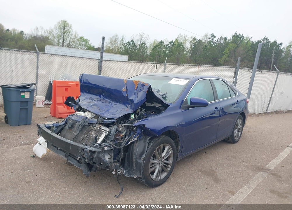 2016 TOYOTA CAMRY SE VIN: 4T1BF1FKXGU600867