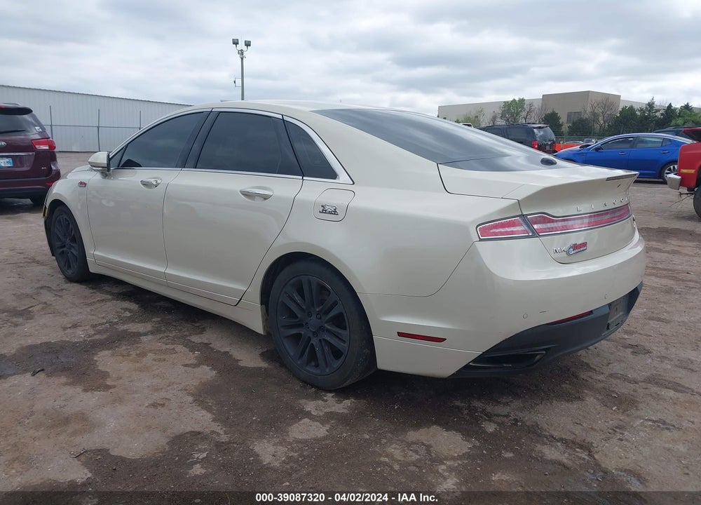 2014 LINCOLN MKZ VIN: 3LN6L2G9XER824947