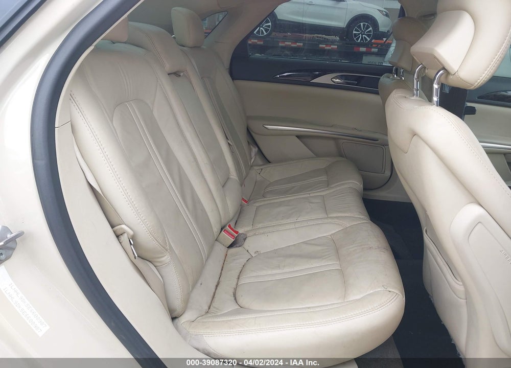 2014 LINCOLN MKZ VIN: 3LN6L2G9XER824947