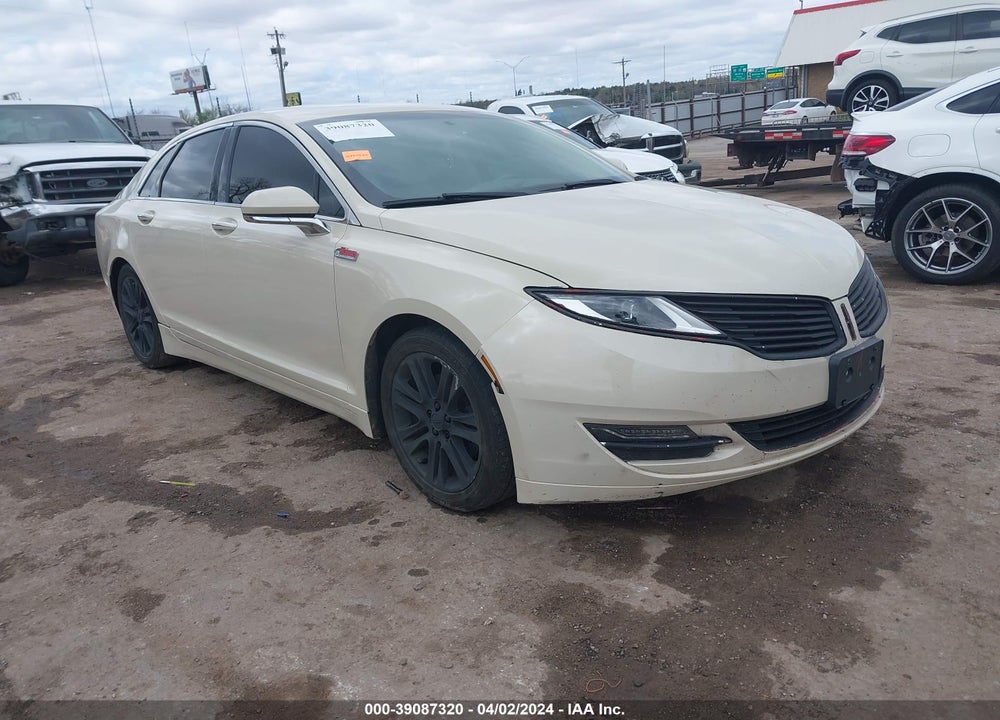 2014 LINCOLN MKZ VIN: 3LN6L2G9XER824947