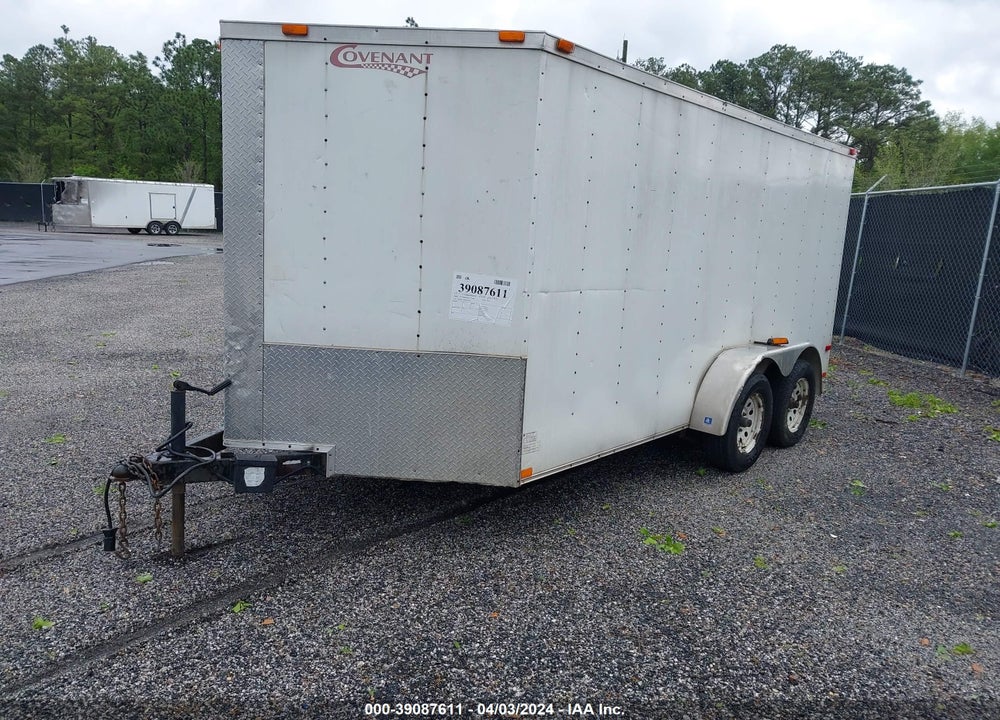 2009 COVENANT CARGO CC714TA VIN: 5RMBE14259D014942