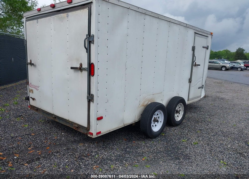 2009 COVENANT CARGO CC714TA VIN: 5RMBE14259D014942