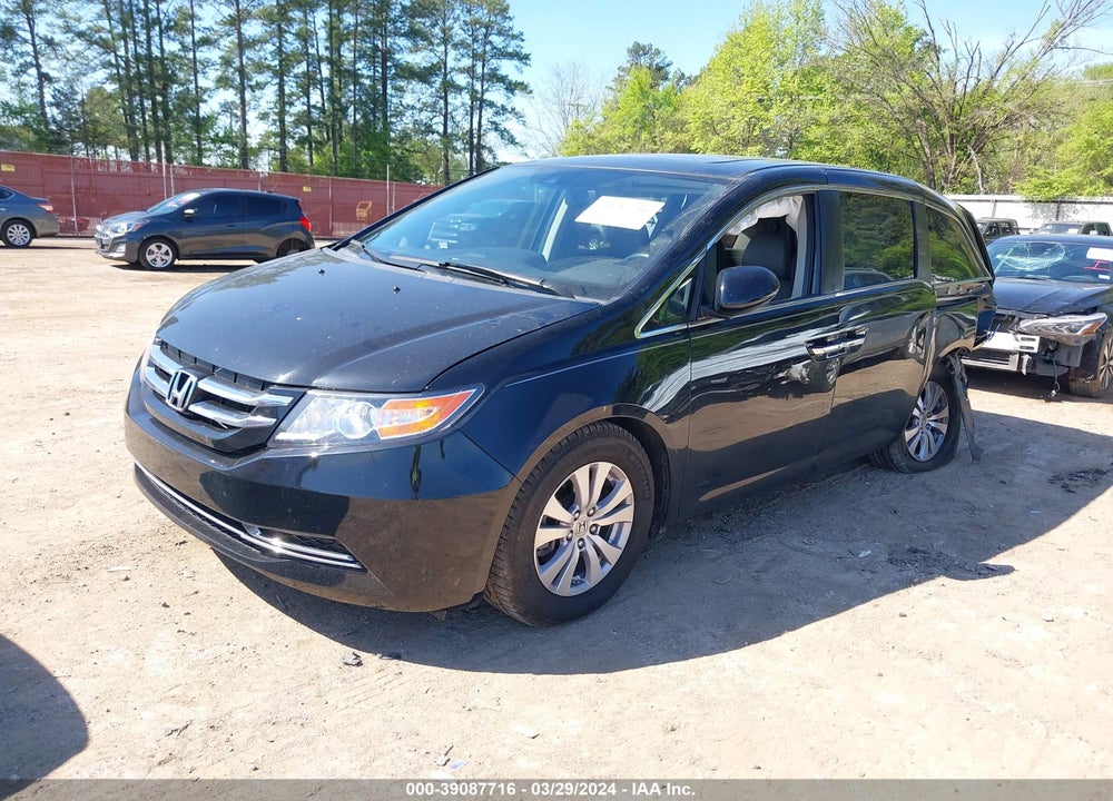 2014 HONDA ODYSSEY EX-L VIN: 5FNRL5H66EB103422