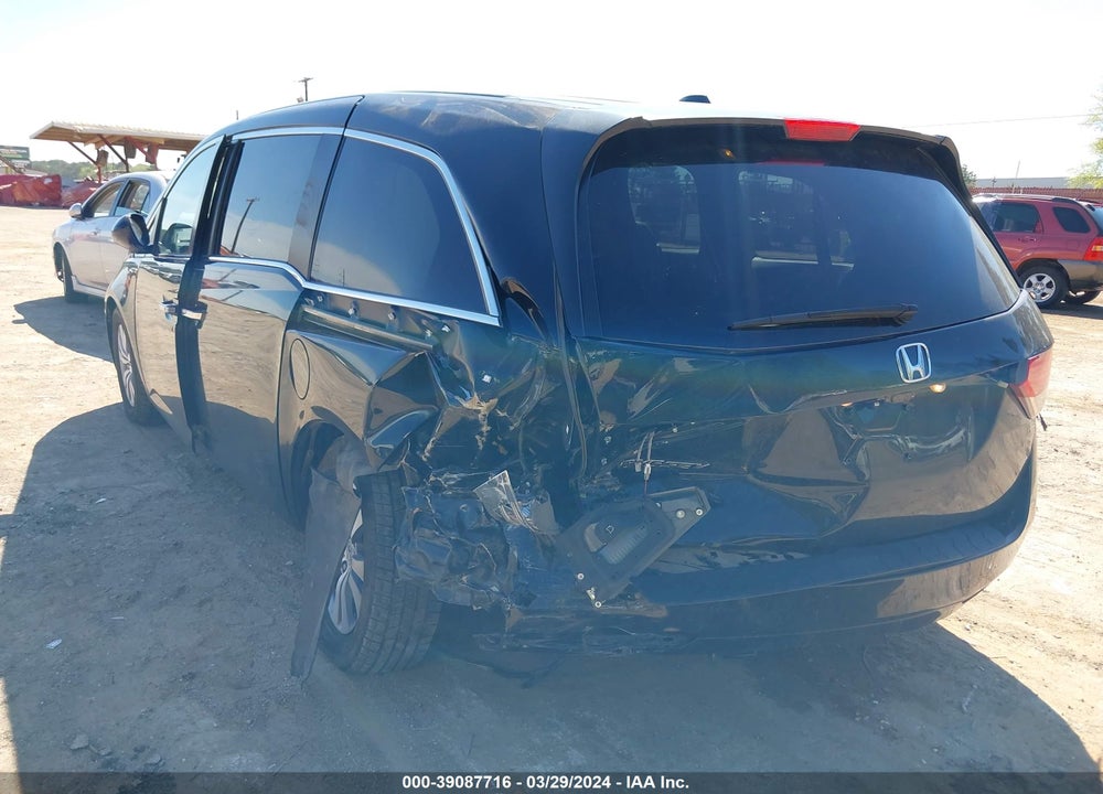 2014 HONDA ODYSSEY EX-L VIN: 5FNRL5H66EB103422