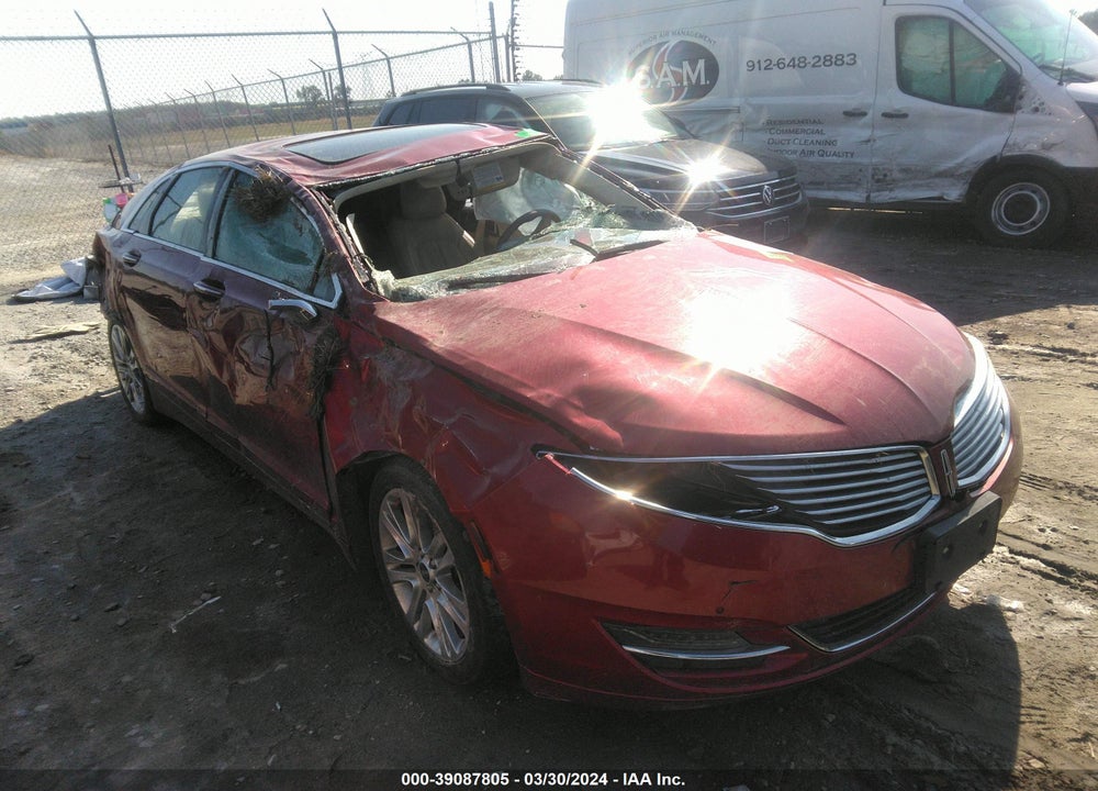 2014 LINCOLN MKZ HYBRID VIN: 3LN6L2LU4ER828826