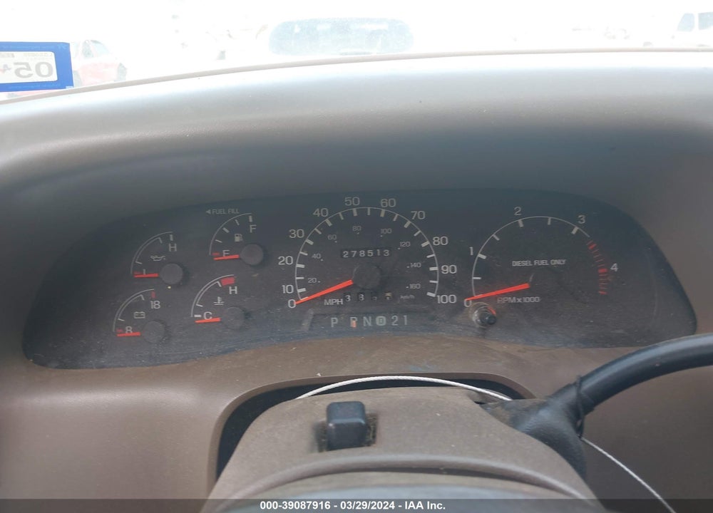 1999 FORD F-250 LARIAT/XL/XLT VIN: 1FTNW20F4XEE02959