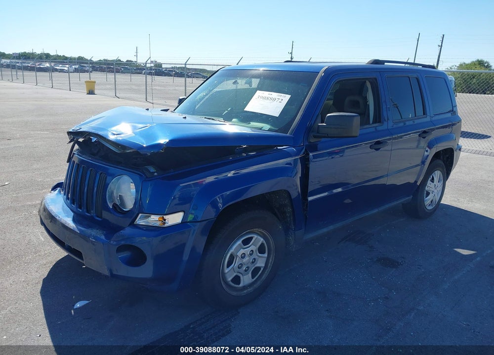 2009 JEEP PATRIOT SPORT VIN: 1J4FT28A19D154923