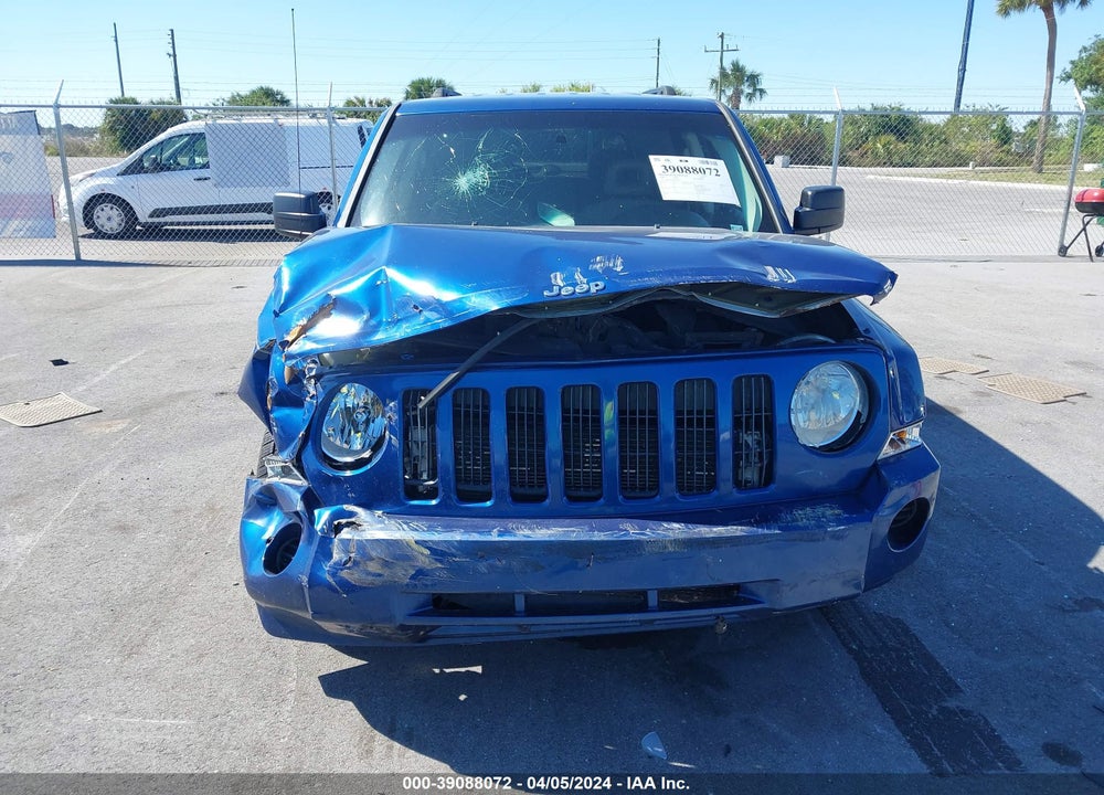 2009 JEEP PATRIOT SPORT VIN: 1J4FT28A19D154923