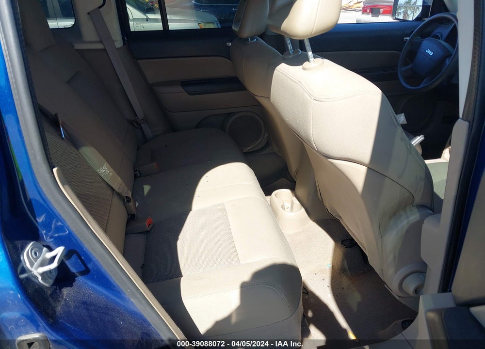 2009 JEEP PATRIOT SPORT VIN: 1J4FT28A19D154923