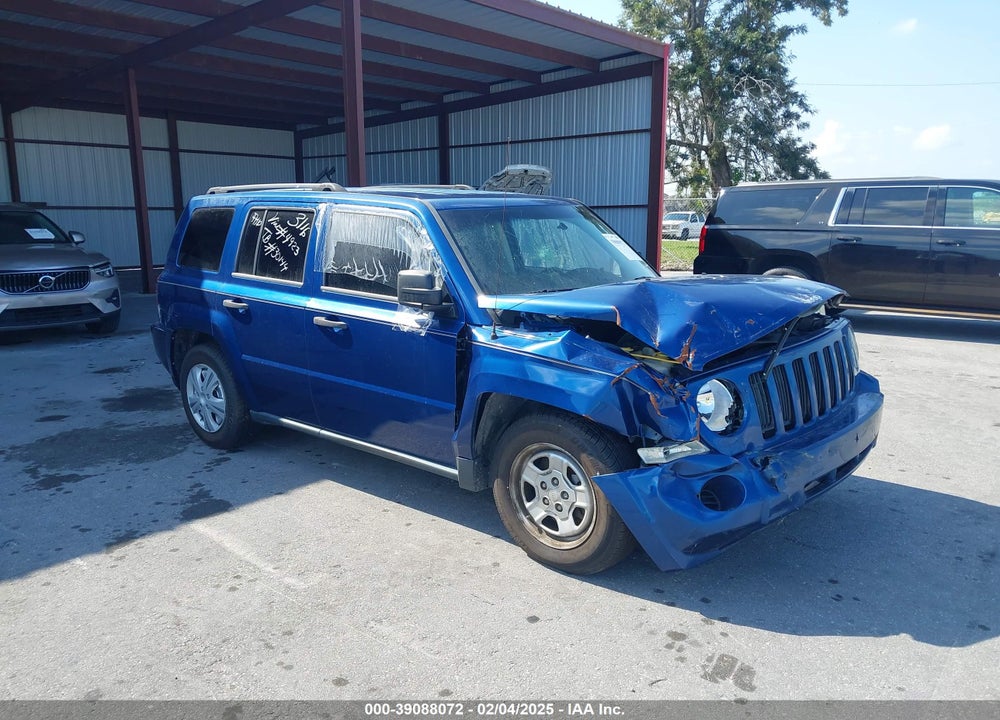 2009 JEEP PATRIOT SPORT VIN: 1J4FT28A19D154923