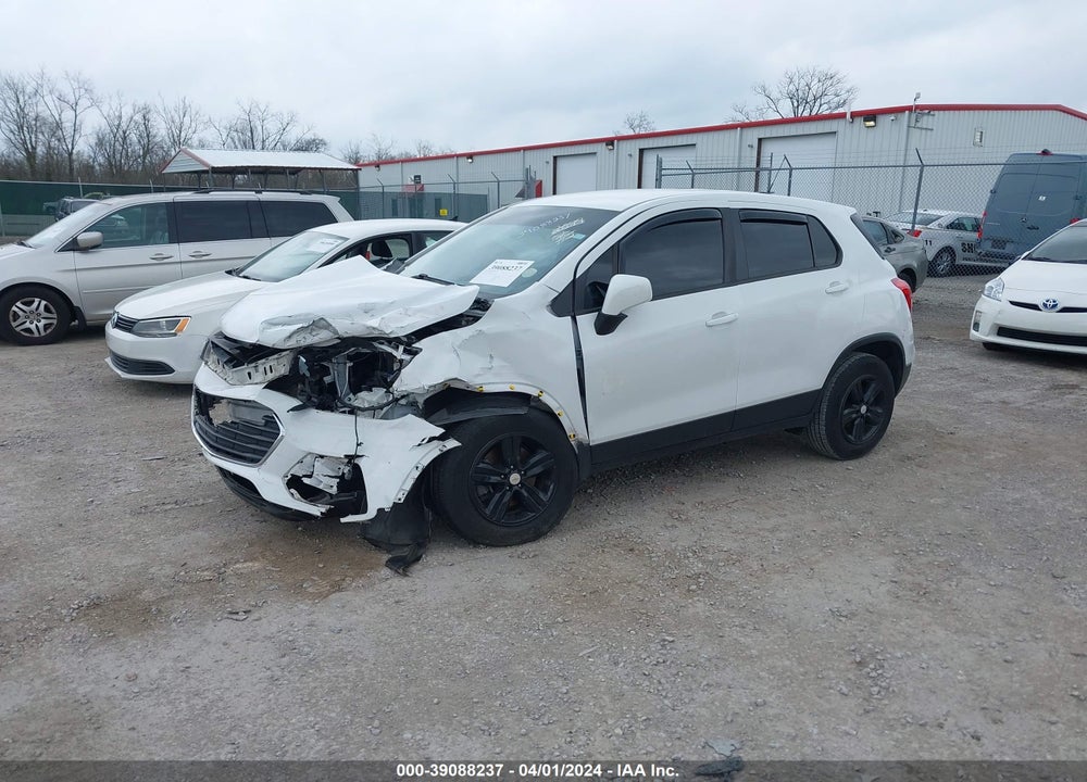 2020 CHEVROLET TRAX AWD LS VIN: KL7CJNSB9LB322079