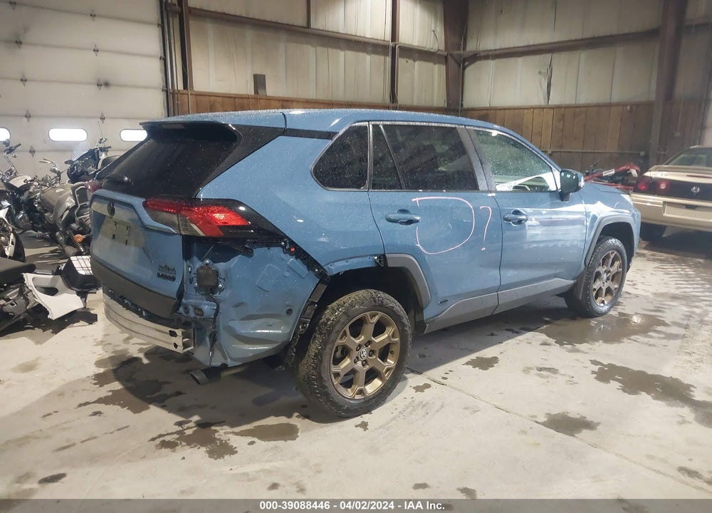 2023 TOYOTA RAV4 WOODLAND EDITION HYBRID VIN: 2T3UWRFV9PW157412