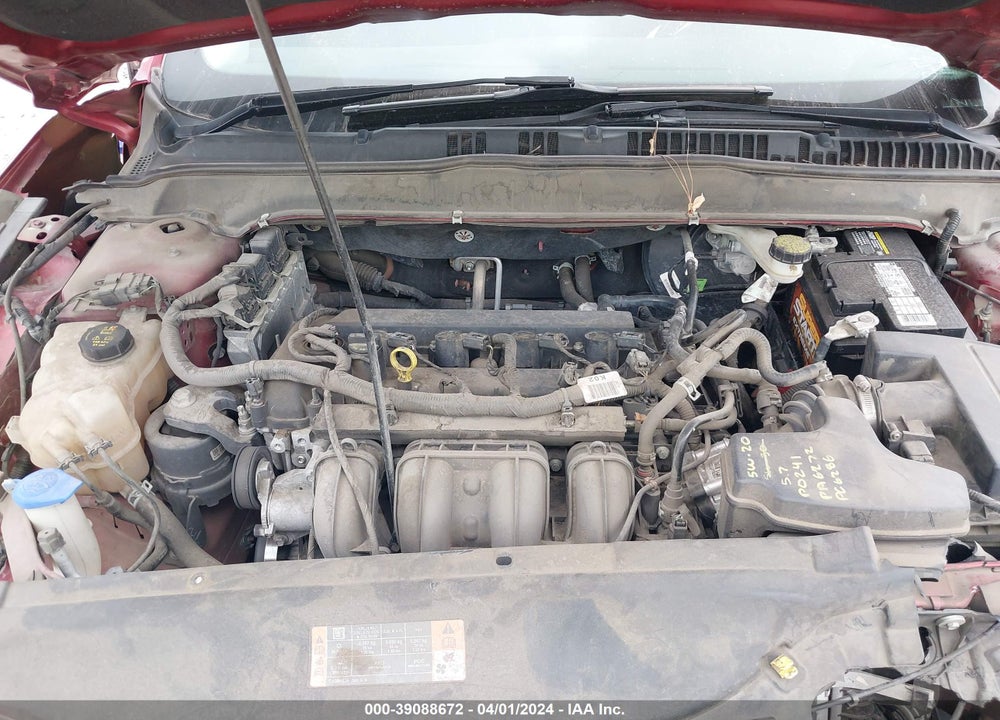 2016 FORD FUSION SE VIN: 3FA6P0H71GR214163