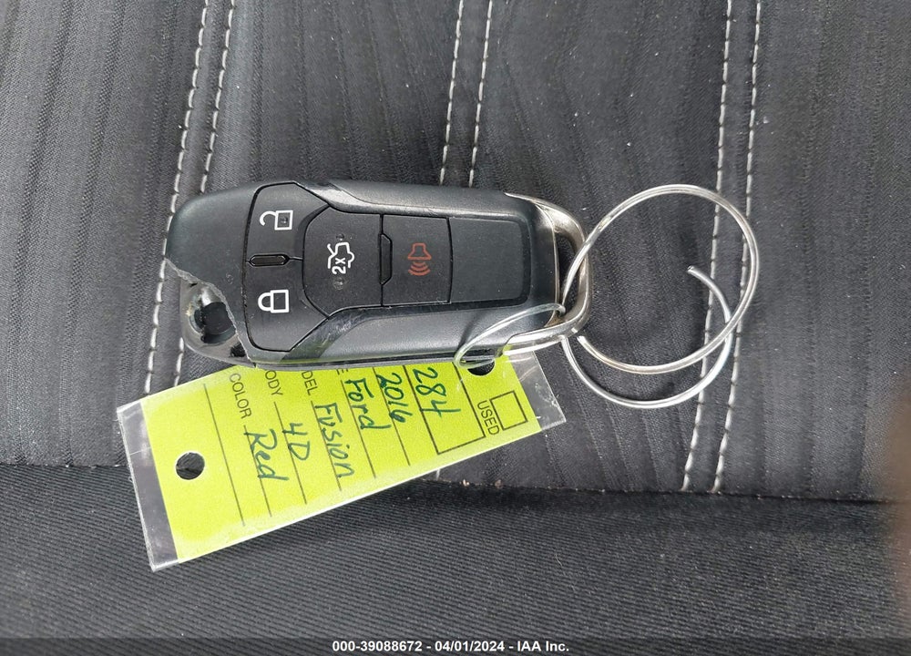 2016 FORD FUSION SE VIN: 3FA6P0H71GR214163