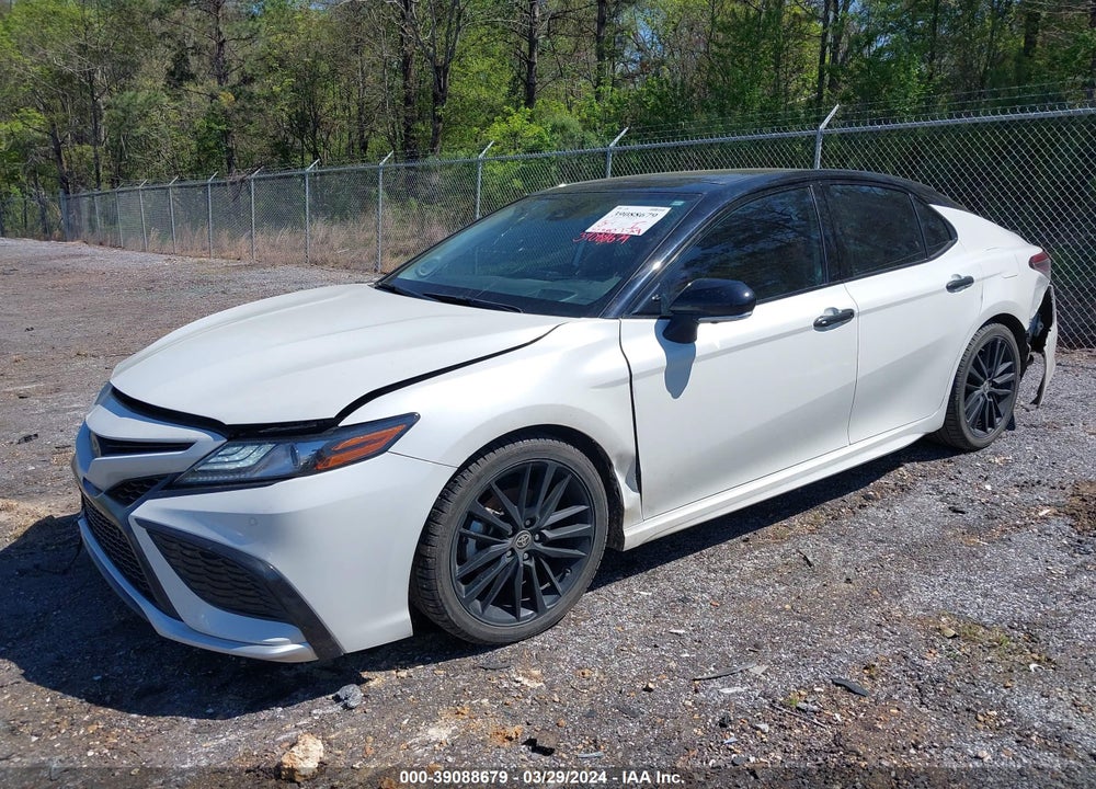 2022 TOYOTA CAMRY XSE V6 VIN: 4T1KZ1AK6NU070781