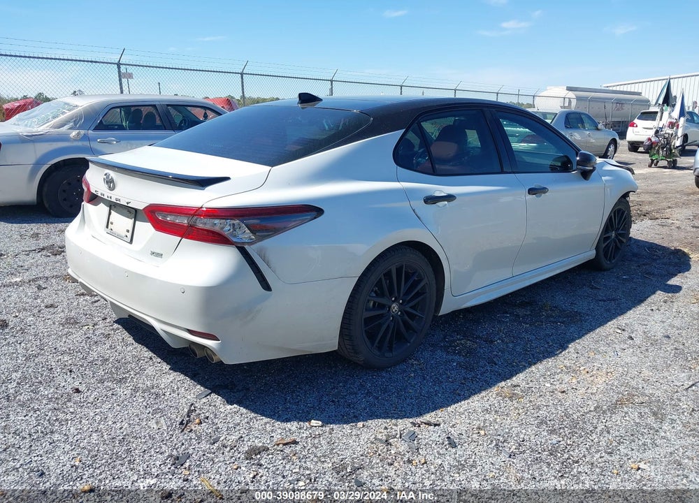2022 TOYOTA CAMRY XSE V6 VIN: 4T1KZ1AK6NU070781