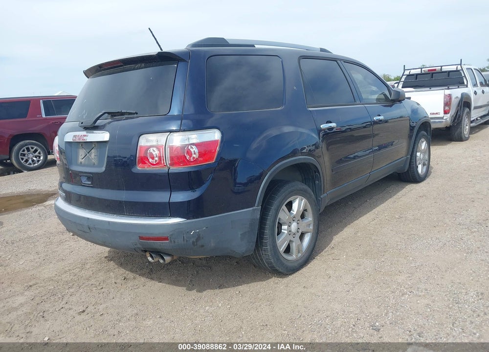 2012 GMC ACADIA SL VIN: 1GKKRNED1CJ176372