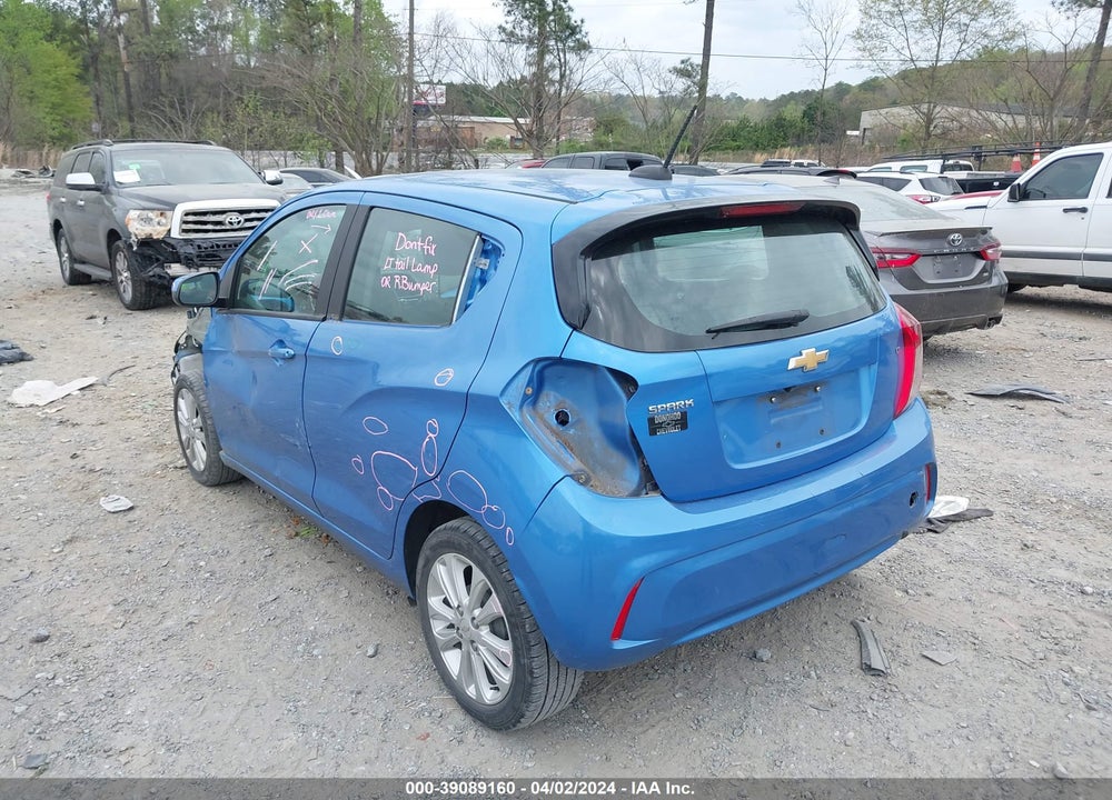 2018 CHEVROLET SPARK 1LT CVT VIN: KL8CD6SA6JC472383