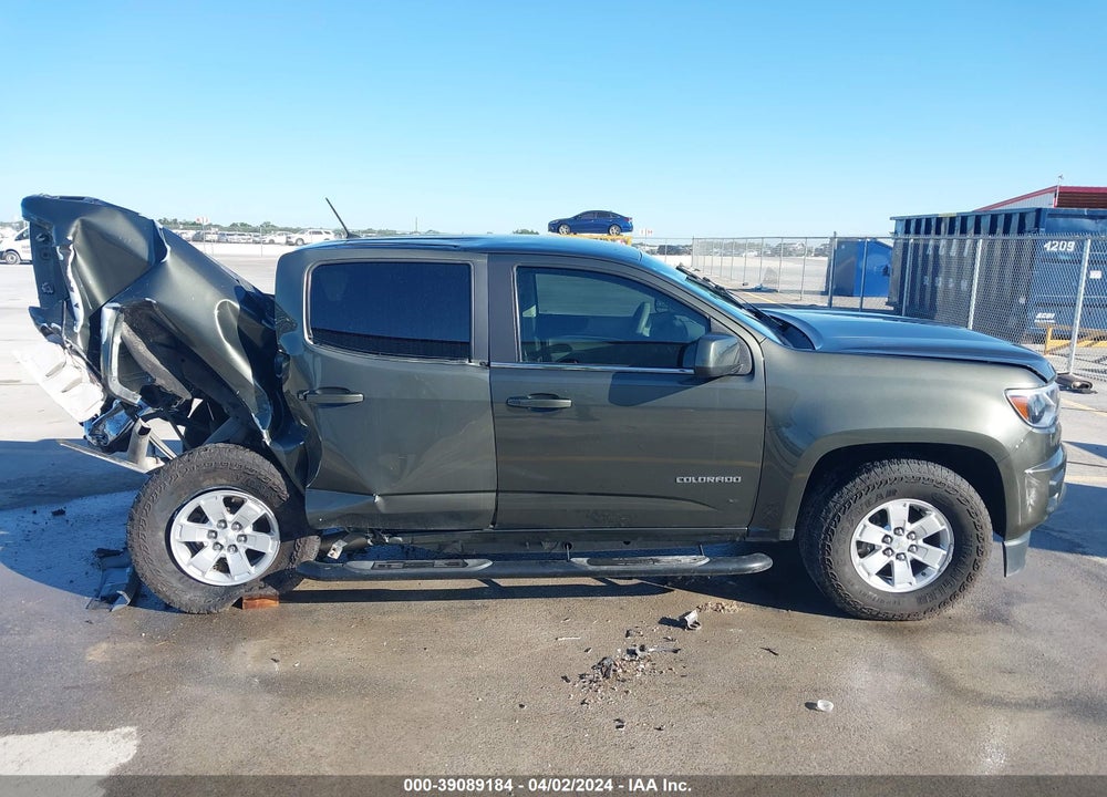 2018 CHEVROLET COLORADO WT VIN: 1GCGSBEN9J1183595