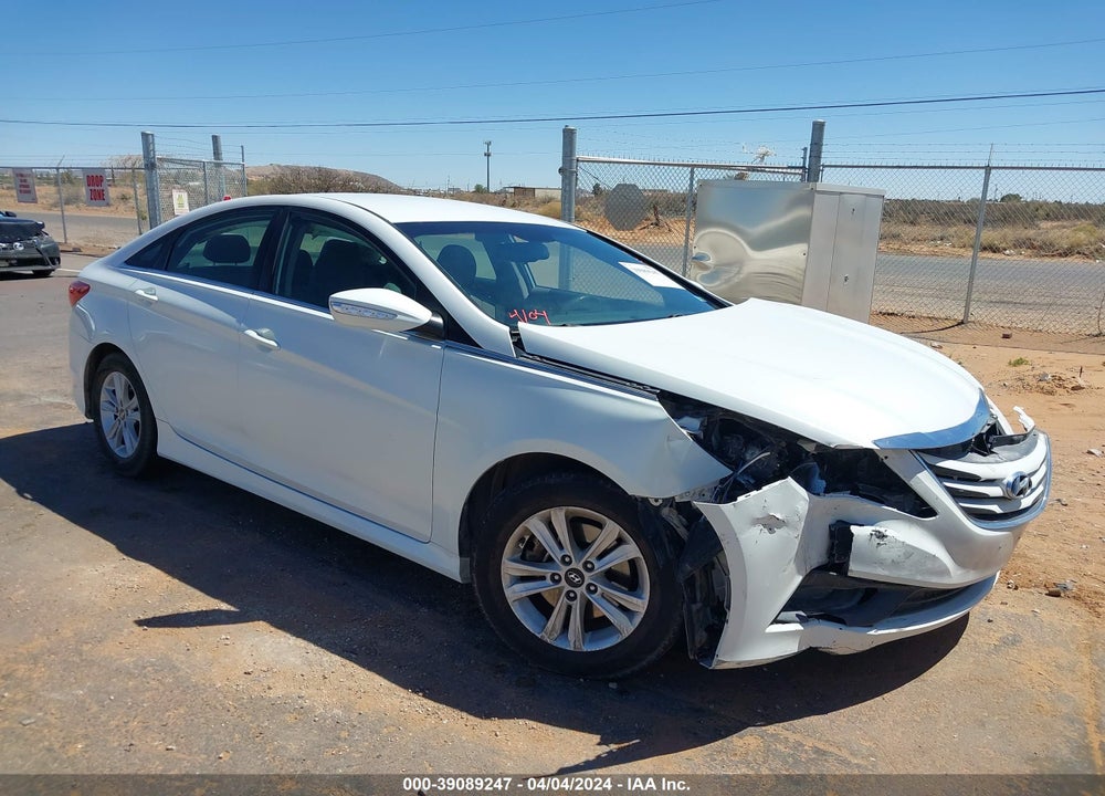 2014 HYUNDAI SONATA GLS VIN: 5NPEB4AC8EH821776