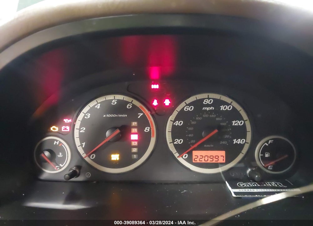 2002 HONDA CR-V LX VIN: JHLRD68492C024002