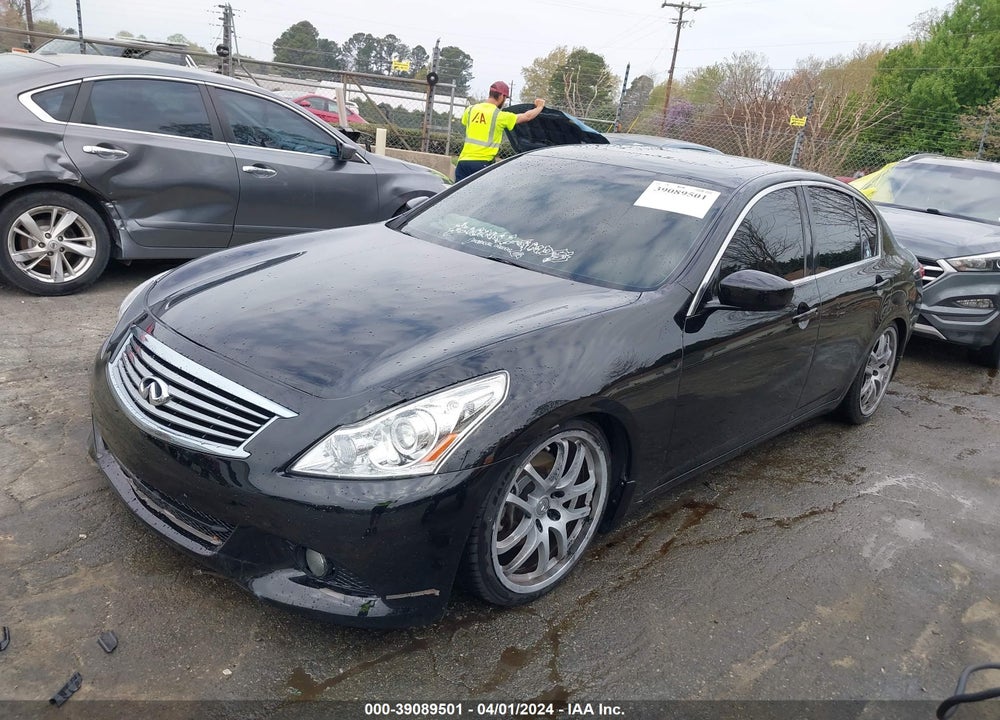 2013 INFINITI G37X VIN: JN1CV6AR7DM357630