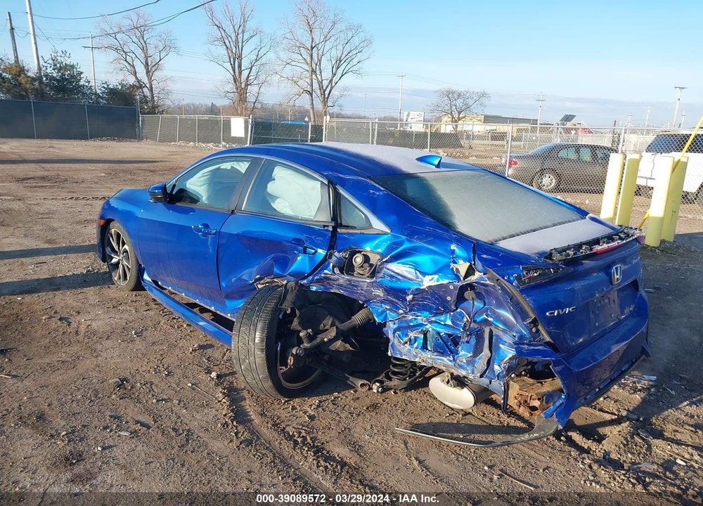 2018 HONDA CIVIC SI VIN: 2HGFC1E5XJH709092