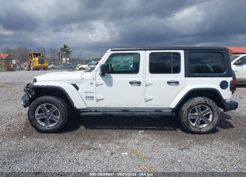 2019 JEEP WRANGLER UNLIMITED SAHARA 4X4 VIN: 1C4HJXEN2KW600483