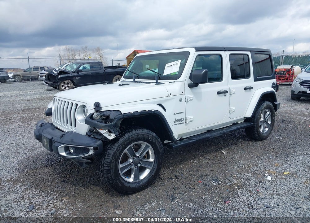 2019 JEEP WRANGLER UNLIMITED SAHARA 4X4 VIN: 1C4HJXEN2KW600483